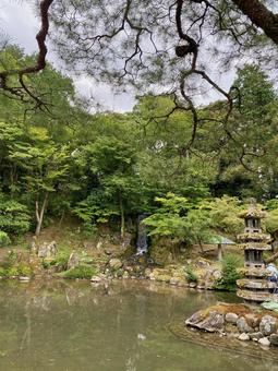 兼六園 海石塔 兼六園 海石塔 兼六園,海石塔,金沢の写真素材