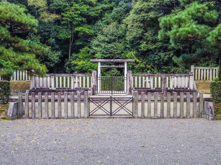 【奈良県】橿原市・桃花鳥田丘上陵 桃花鳥田丘上陵,綏靖天皇,橿原市の写真素材