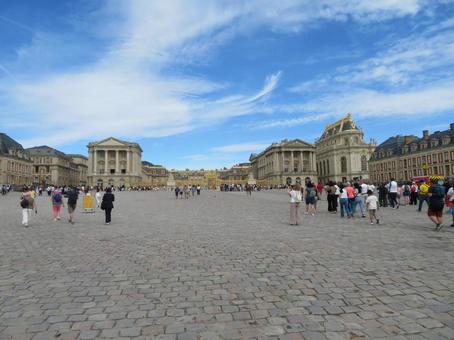 世界遺産のフランス、ヴェルサイユ宮殿 世界遺産のフランス、ヴェルサイユ宮殿 ヴェルサイユ宮殿,バロック建築,建造物の写真素材