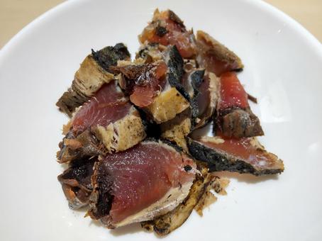 カツオのたたき　雑盛 カツオのたたき,鰹,刺身の写真素材