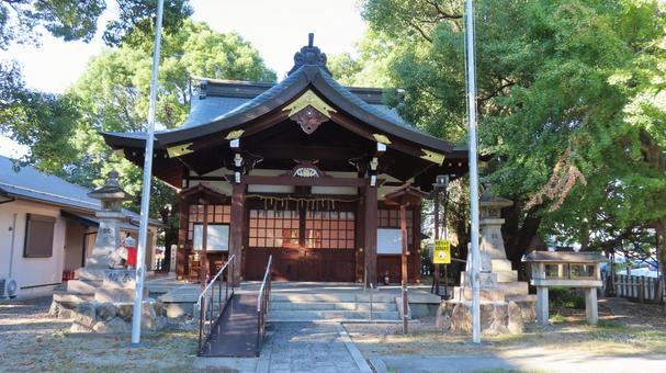 多奈波太神社　社殿 多奈波太神社,天道,七夕の写真素材