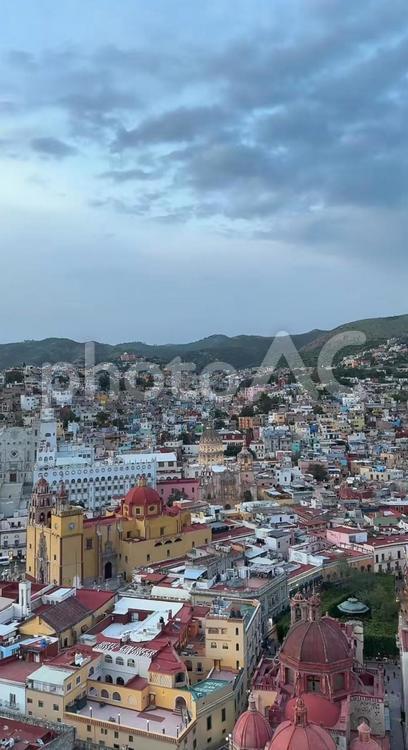 風景～メキシコ メキシコ,風景,街並みの写真素材