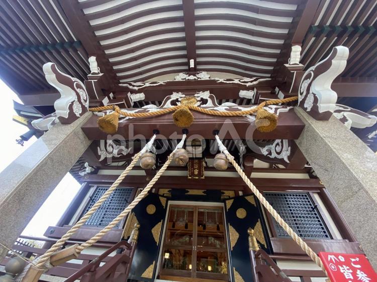 新宿諏訪神社 諏訪神社,東京,新宿の写真素材