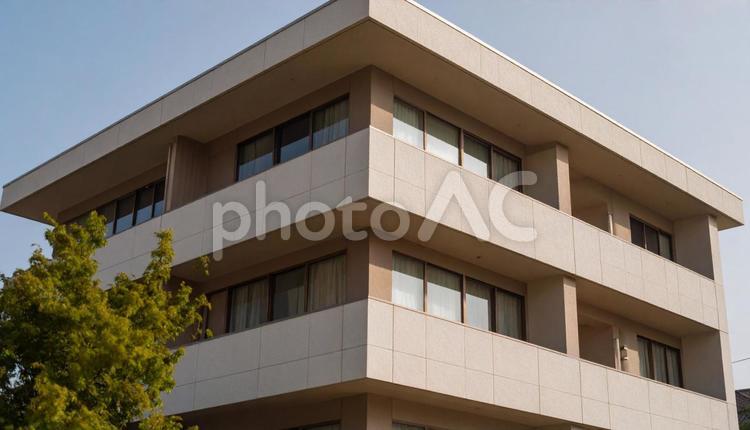 ４階建ての近代的な建物 4階建て,ビル,近代的の写真素材