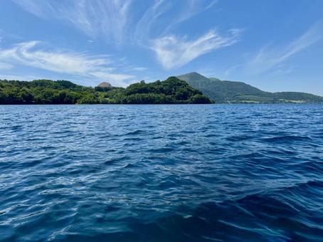 Photo, toyako, hokkaido, lake, 