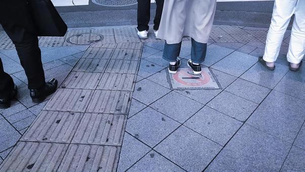 都会の雑踏 都会の雑踏 都会の雑踏,雑踏イメージ,横断歩道の写真素材