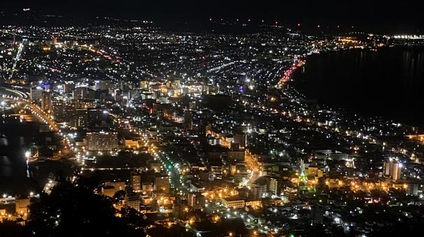 Night view from Mount Hakodate, JPG Night view from Mount Hakodate, JPG