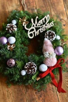 クリスマスリース クリスマスリース クリスマス,クリスマスリース,リースの写真素材