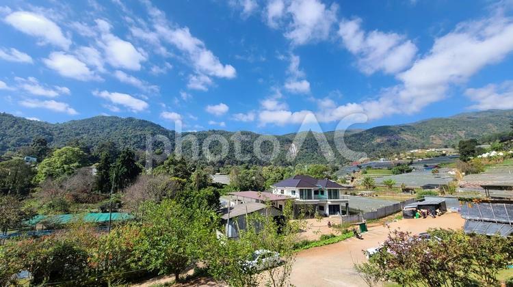 田舎で暮らそう 空,田舎,青空の写真素材