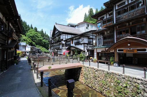 銀山温泉 銀山温泉の写真