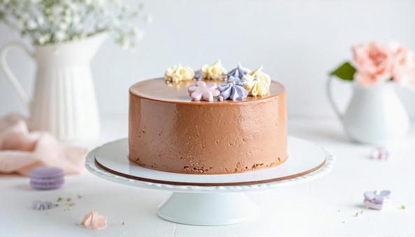 チョコレートケーキ チョコレートケーキの写真