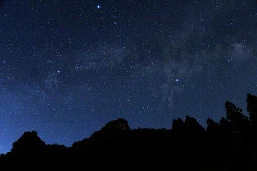 夏の星空/天の川・夏の大三角250720 夏の星空/天の川・夏の大三角250720 星空,夏,天の川銀河の写真素材