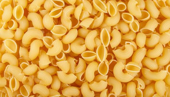 A background filled with shell-shaped macaroni pasta, background, pasta, macaroni, JPG
