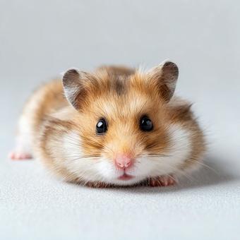 愛らしい小動物ハムスター 愛らしい小動物ハムスターの写真