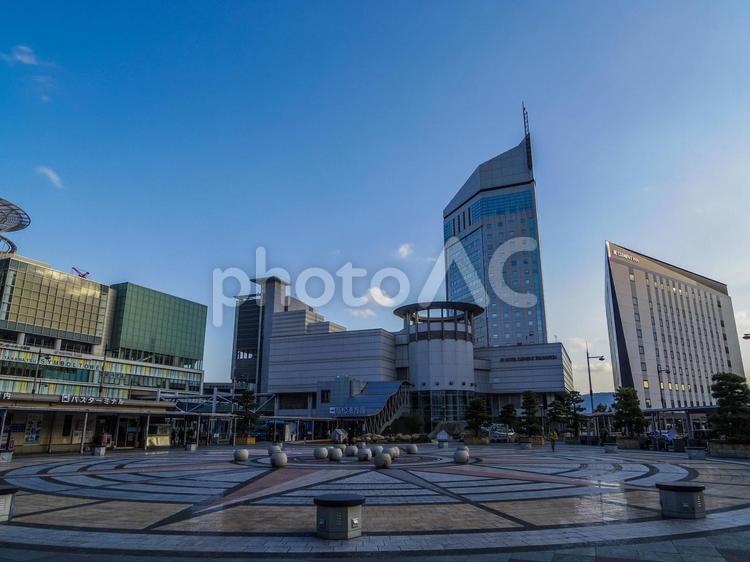 【香川県】高松市・高松駅前 高松港,高松駅前,高松市の写真素材