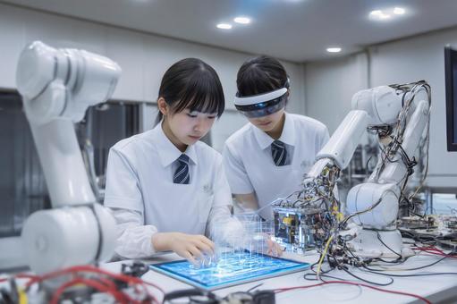 理系女子高生 理系女子高生の写真