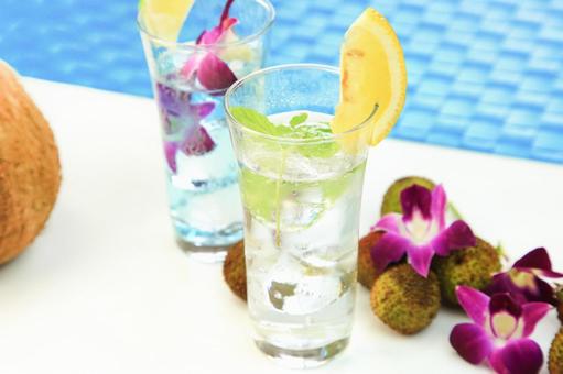 ドリンク ドリンク ドリンク,ソフトドリンク,ソーダの写真素材