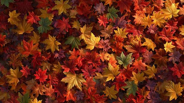 鮮やかな3D紅葉のテクスチャ 鮮やかな3D紅葉のテクスチャの写真