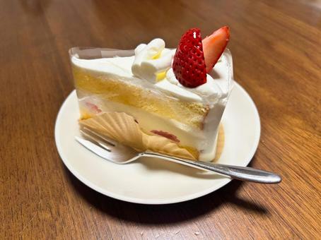 苺のショートケーキ 苺のショートケーキ ショートケーキ,ケーキ,苺のショートケーキの写真素材