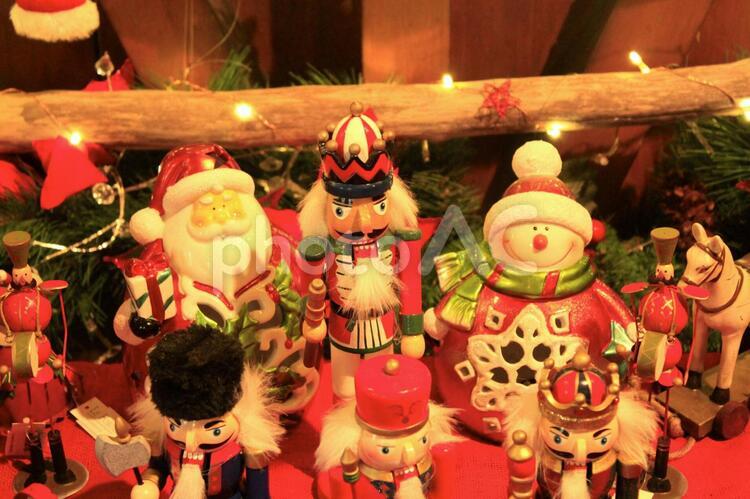 クリスマスの飾り付け 12月,お買い物,かわいいの写真素材