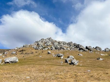 ニュージーランドの風景 ニュージーランドの風景 大岩,山,巨岩の写真素材