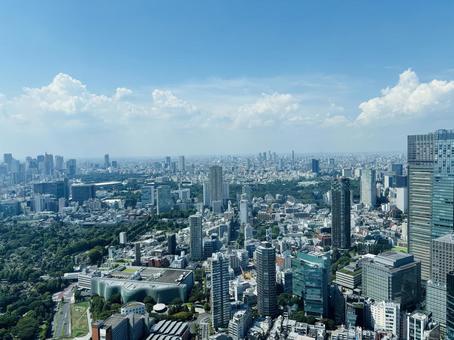 六本木ヒルズからの風景01 六本木ヒルズからの風景01 日本,関東地方,東京都の写真素材