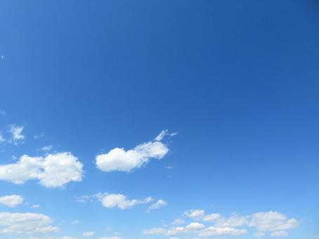 背景用青空 背景用青空の写真