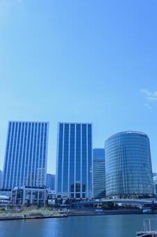 高層ビル　オフィス街 ビル,ビジネス,仕事の写真素材