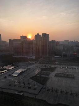 夕方の広州 夕方の広州の写真
