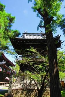 長野県-信濃国分寺-鐘楼 長野県-信濃国分寺-鐘楼 信濃国分寺,寺,八日堂の写真素材