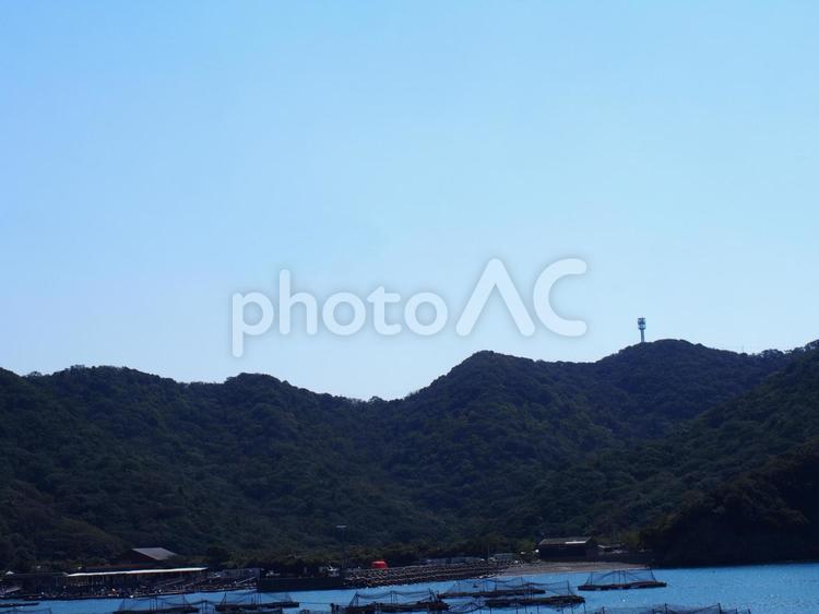 空と山と海 空,山,海の写真素材