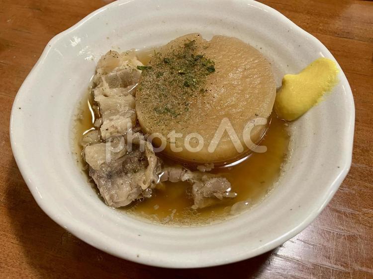 牛すじと大根のおでん おでん,牛すじおでん,大根おでんの写真素材