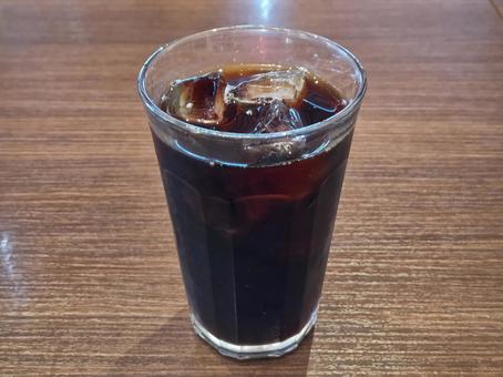 喫茶店のアイスコーヒー アイスコーヒー,アイス珈琲,珈琲の写真素材