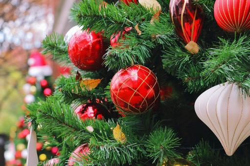 クリスマスの背景素材 クリスマスの背景素材の写真