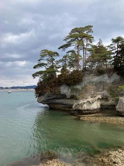 松島 海に浮かぶ島 01 松島 海に浮かぶ島 01 宮城県,松島,観光の写真素材
