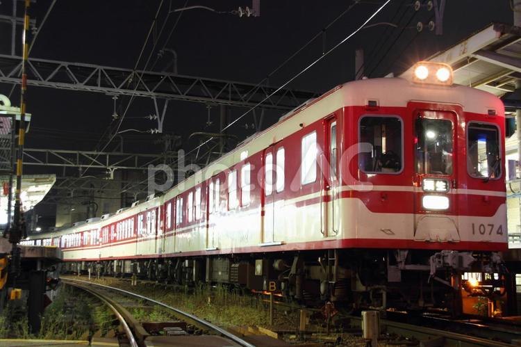 神戸電鉄、1074＋1111編成 神戸電鉄,神鉄,1000系の写真素材