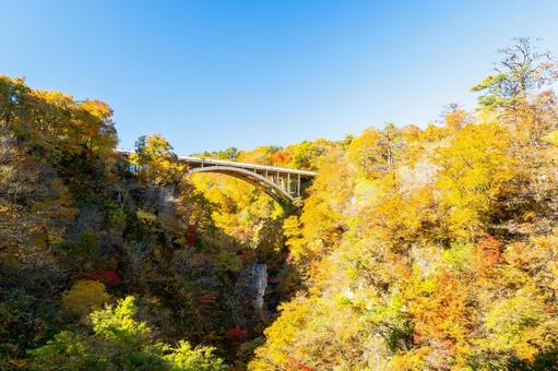 鳴子峡の秋-Vol.4(22) 渓谷,峡谷,鳴子峡の写真素材