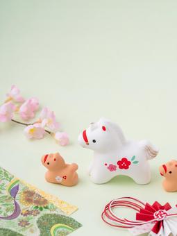 新年 2026年 午年 新年 2026年 午年 2026年,令和8年,年賀状の写真素材
