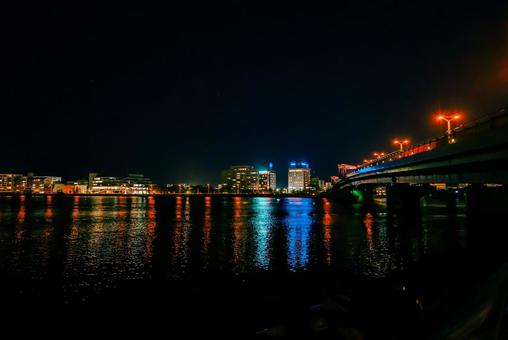 【島根】松江の夜景の写真