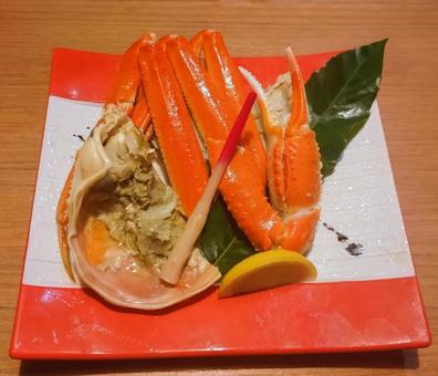 ゆでがに ゆでがに ゆでがに,かに,蟹の写真素材