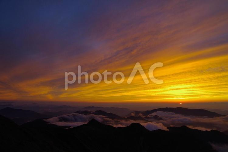 夕暮れ 夕暮れ,夕日,日没の写真素材
