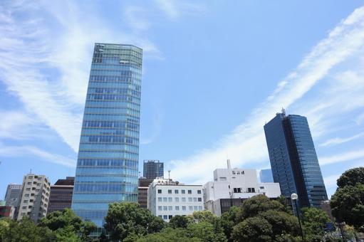 浜松町 街並み 浜松町 街並み 浜松町,オフィス街,街並みの写真素材