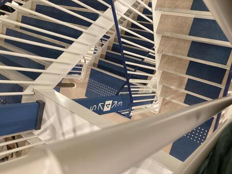 螺旋階段 螺旋,階段,複雑の写真素材