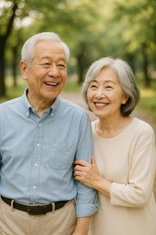 仲良し夫婦01 仲良し夫婦01の写真