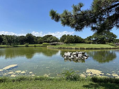 優雅な日本庭園 優雅な日本庭園 日本庭園,雰囲気,自然の写真素材