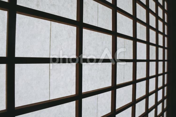 障子の風景 障子,風景,日本の写真素材