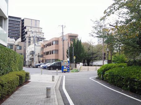 豊島区の街並み（東京都・豊島区） 豊島区,西早稲田,池袋の写真素材