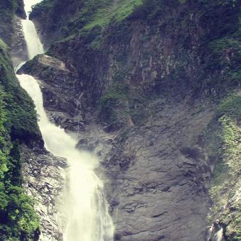 富山県-称名滝-近景 富山県-称名滝-近景 称名滝,滝,国指定名勝の写真素材