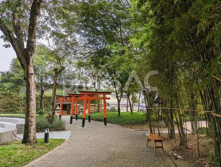 アユタヤ日本人村　神社（タイ） アユタヤ,日本人村,タイの写真素材