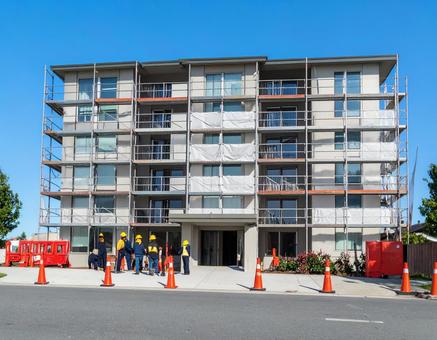 マンション工事 マンション工事の写真